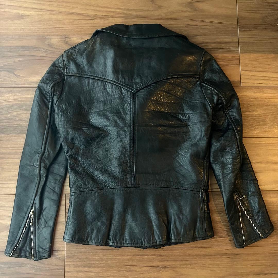 〜70s Champion Rivetts ダブルライダース ロンジャン 34