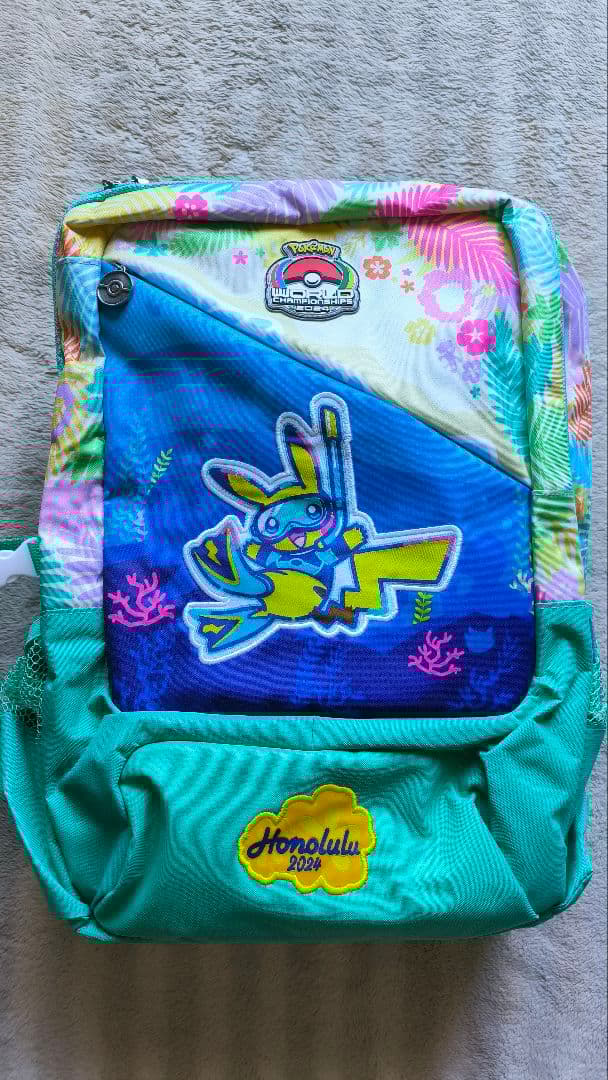 ポケモン WCS2024 ホノルル　選手ウェルカムキットリュックサック&ポーチ