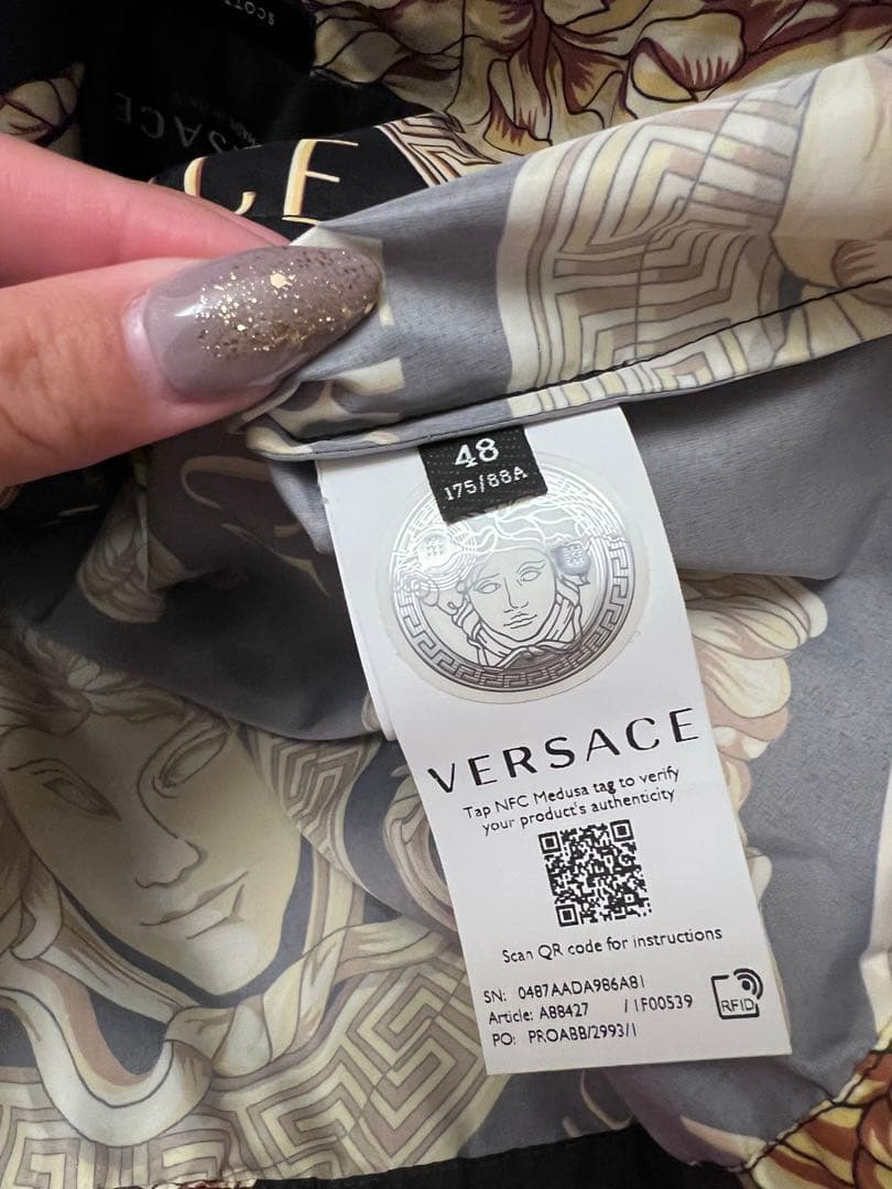 VERSACE メデューサ柄 セットアップ 48 44