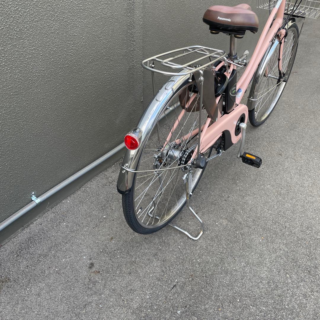 パナソニック電動アシスト自転車26インチピンク