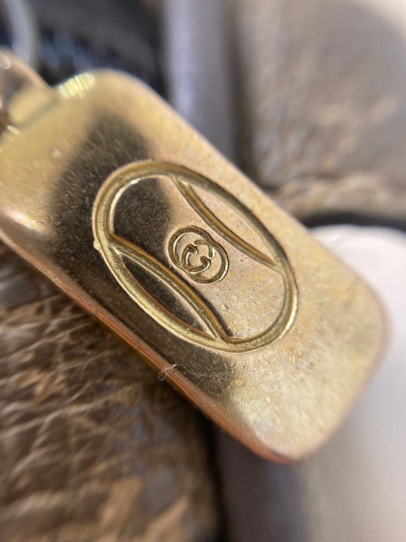 美品✨ オールドグッチ GGスプリーム ミニ ボストンバッグ シェリー PVC◇