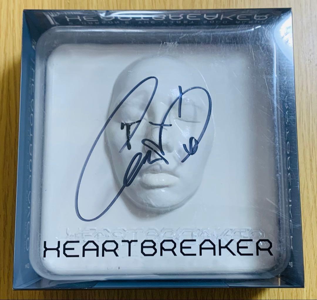 G-DRAGON アルバム CD HEARTBREAKER 直筆 サイン入り