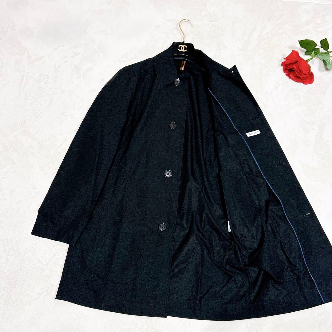 未使用級美品✨　ポールスミス　ステンカラーコート　ブラック　黒　現行　M