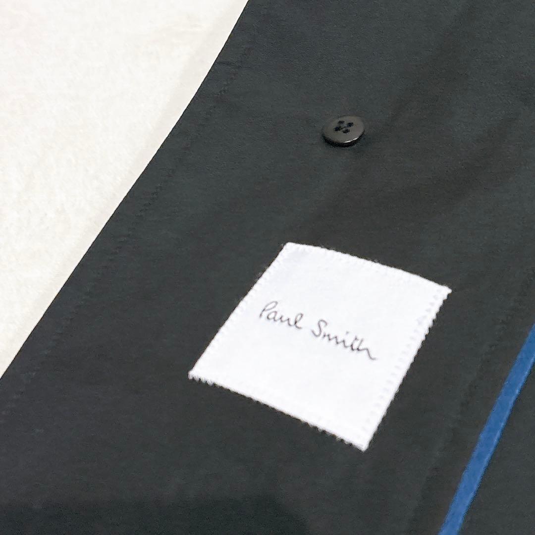 未使用級美品✨　ポールスミス　ステンカラーコート　ブラック　黒　現行　M