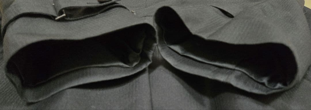 美品　カルバンクライン　ステンカラーコート　黒 取り外しライナー付き