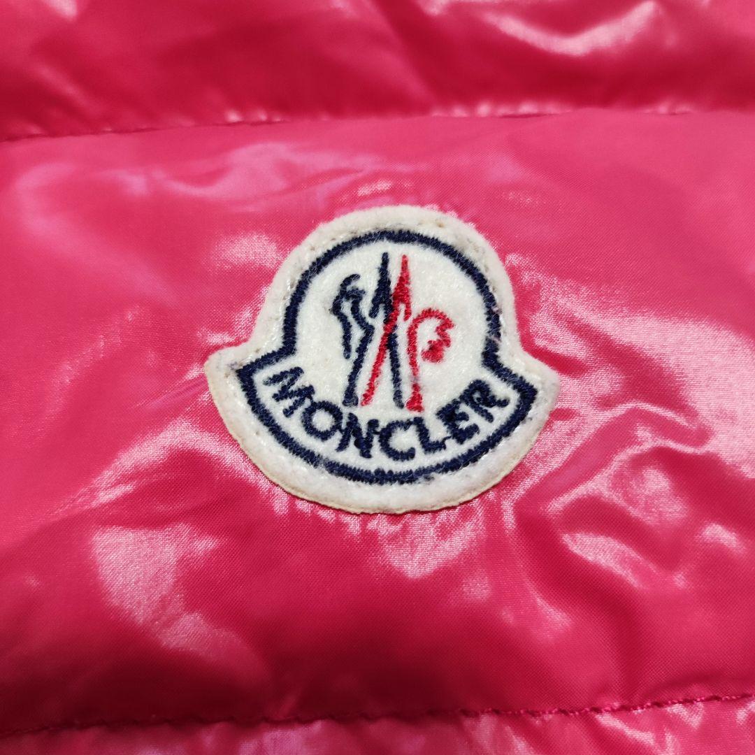 Moncler モンクレール サイズ0 (日本S相当)　ダウンベスト ピンク