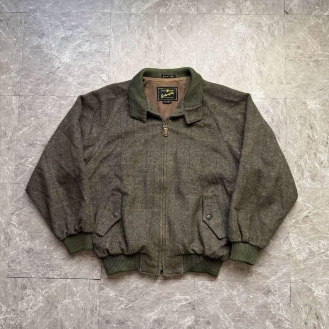 graham hill 短丈　スウィングトップ　ハリントンジャケット　ウール混