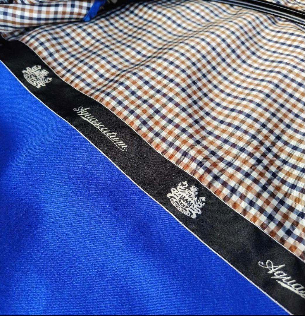 大草直子さん着用！アクアスキュータムトレンチコート　青ライナー（サイズL〜XL）