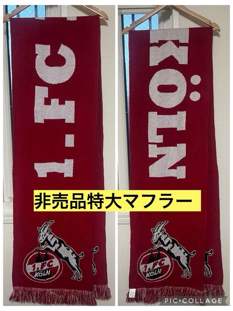 非売品！ FCケルン 1.FC Köln 特大 マフラー