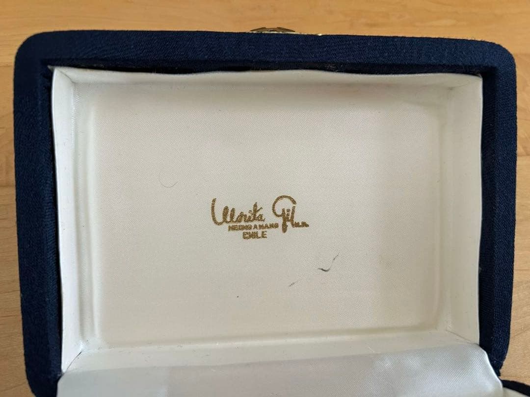 ラピスラズリ アクセサリーケース　宝石箱