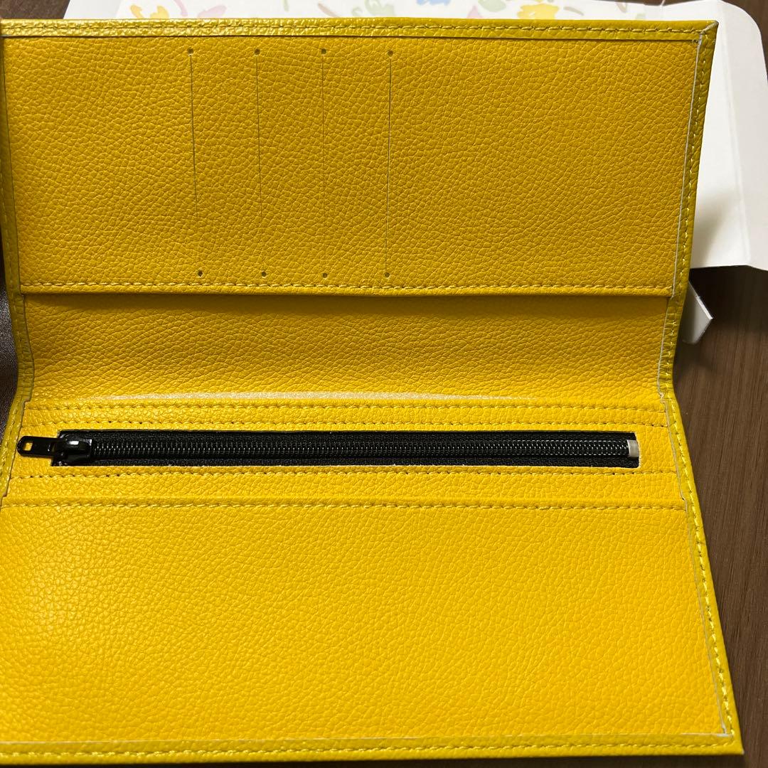 皇居財布　イエロー