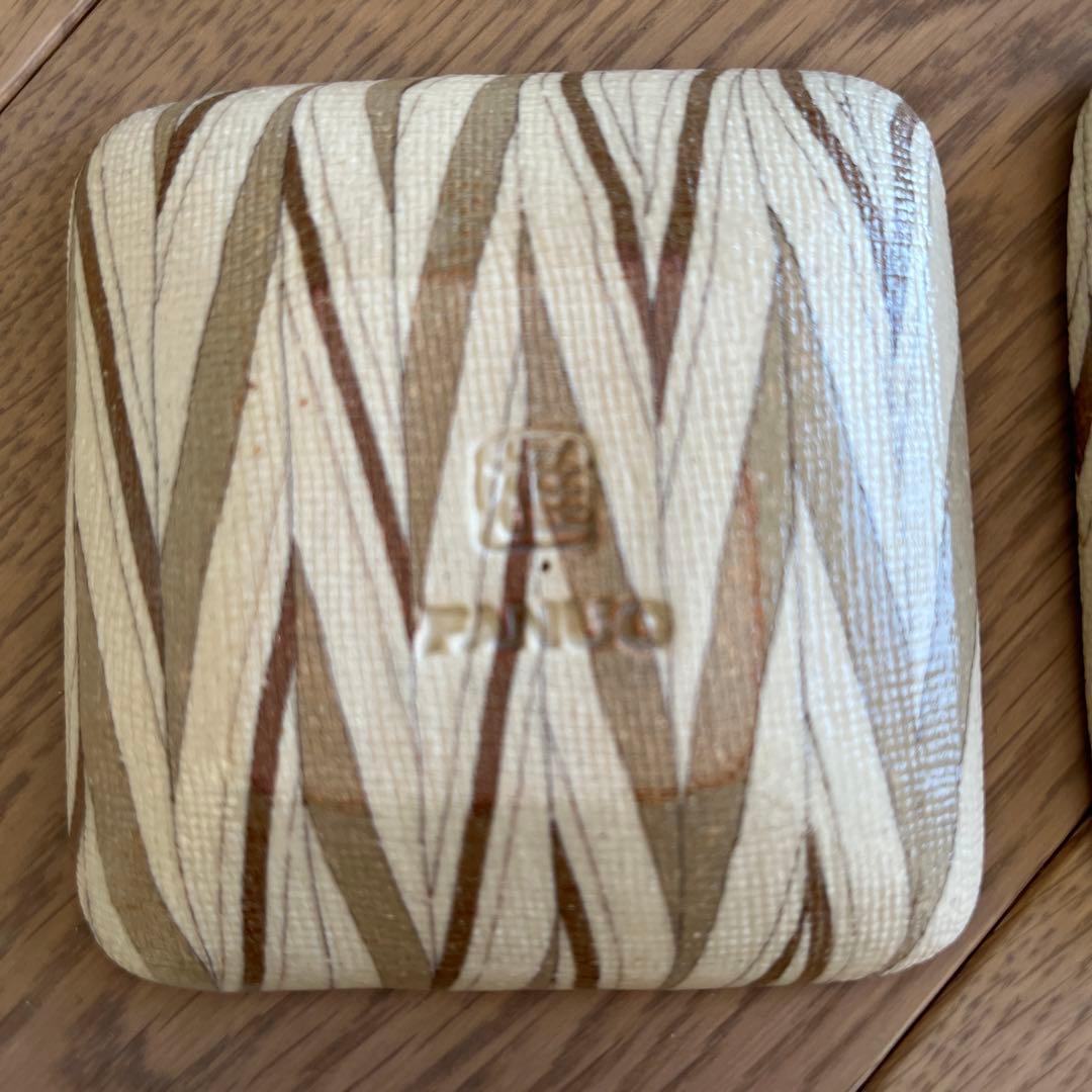 陶芸家 會田雄亮 練込の器 角皿 小皿 5枚セット