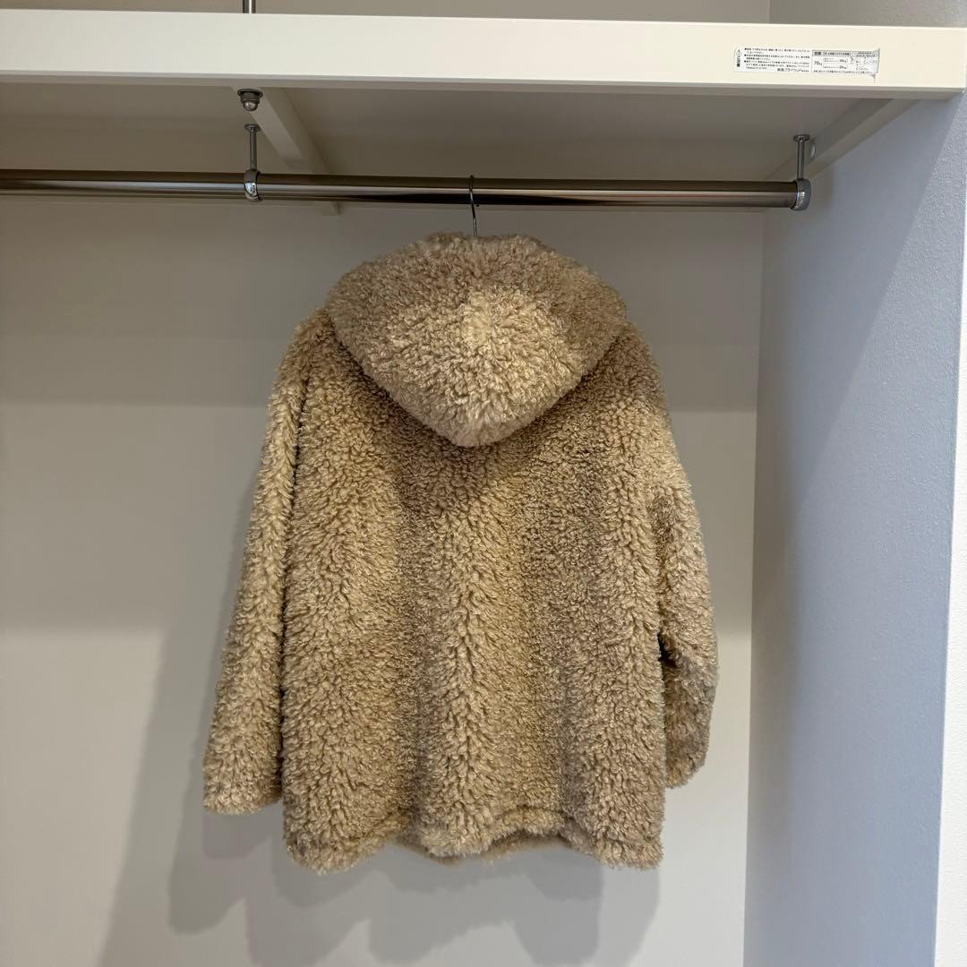 新品！THE TOEフード付きベージュダッフルコート