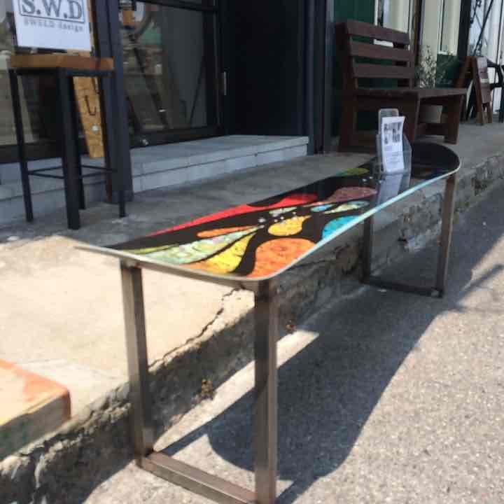 オーダー スノーボードベンチ