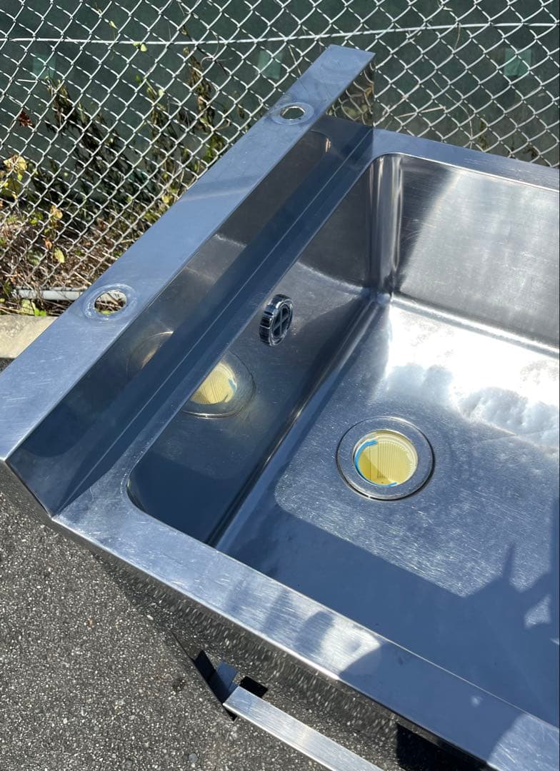 ステンレス1槽シンク　流し台　600×600×800/890
