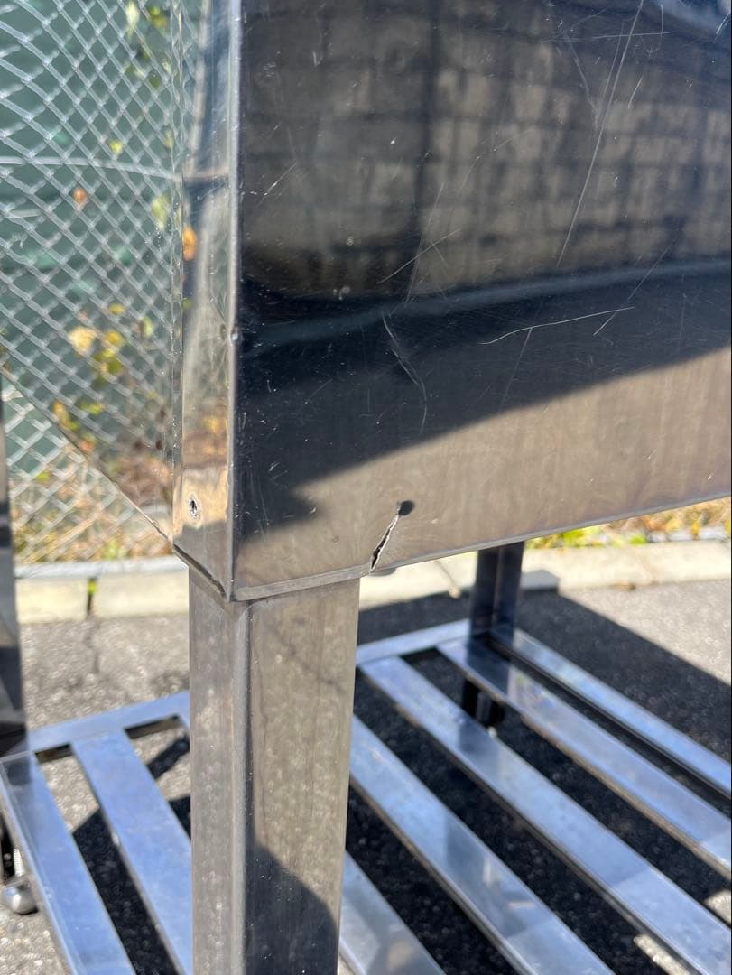 ステンレス1槽シンク　流し台　600×600×800/890