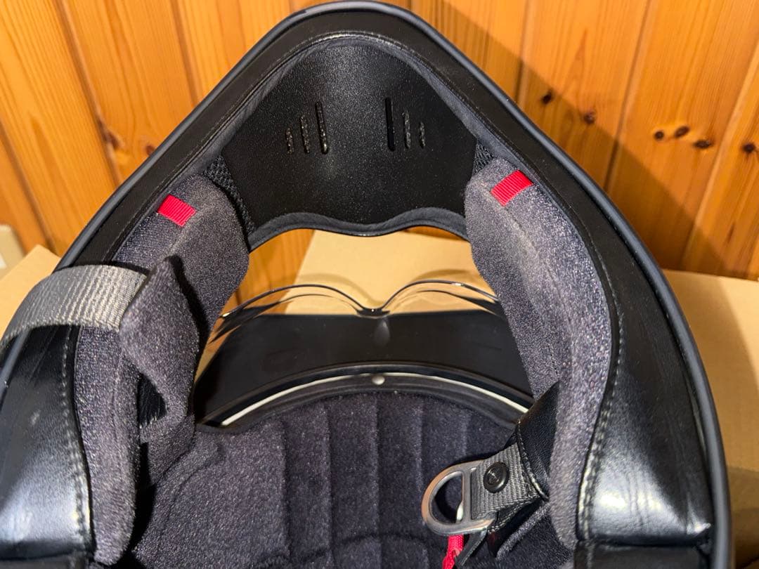 SHOEI EX-ZERO XL オフホワイト　バイザー付き