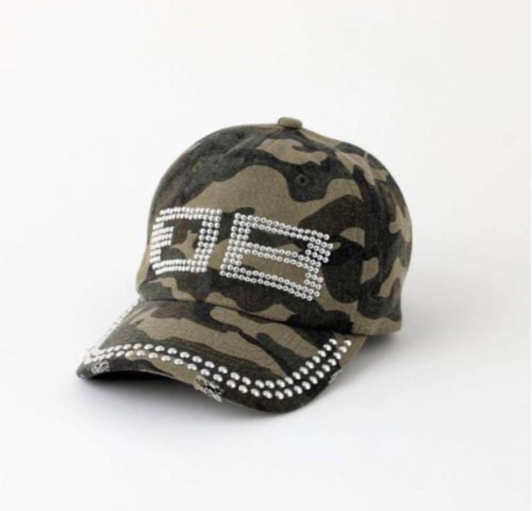 BEEDEN BD スタッズ ダメージキャップ マルチカラー