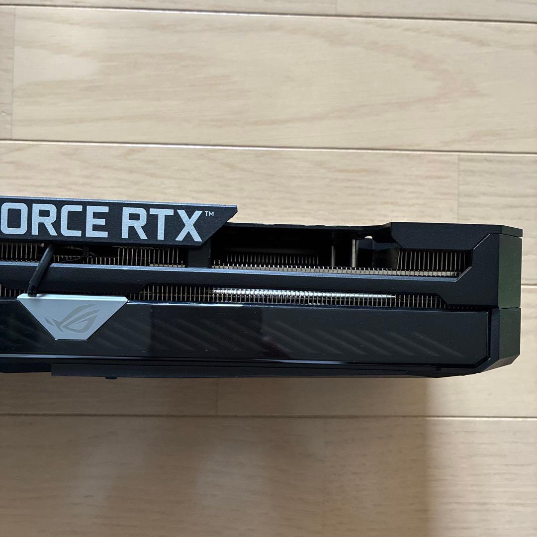 ASUS ROG RTX 3090 ヒートシンク　ファン　バックプレート　LED