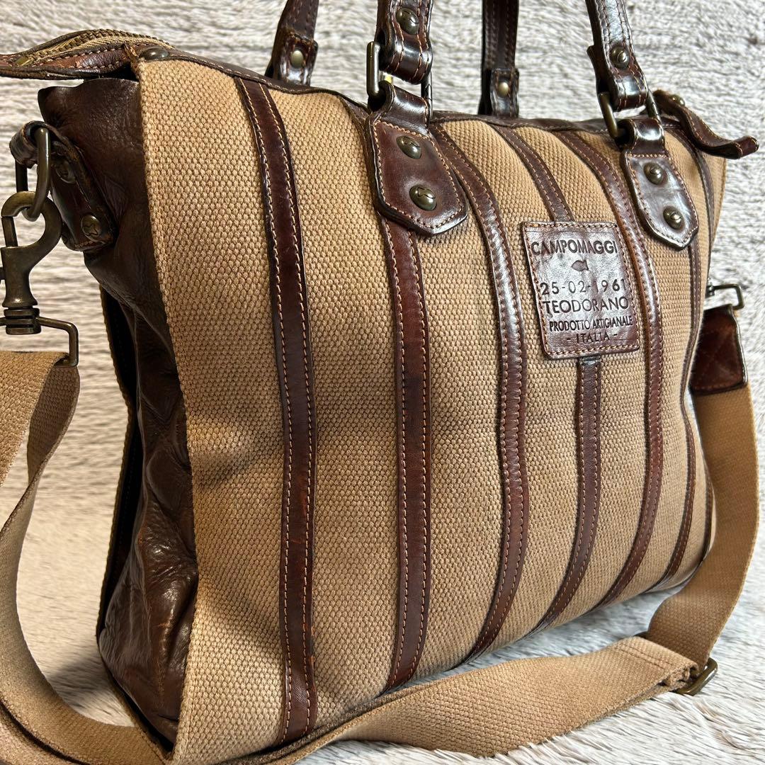 CAMPOMAGGI　カンポマッジ　2wayショルダーバッグ　トートバッグ