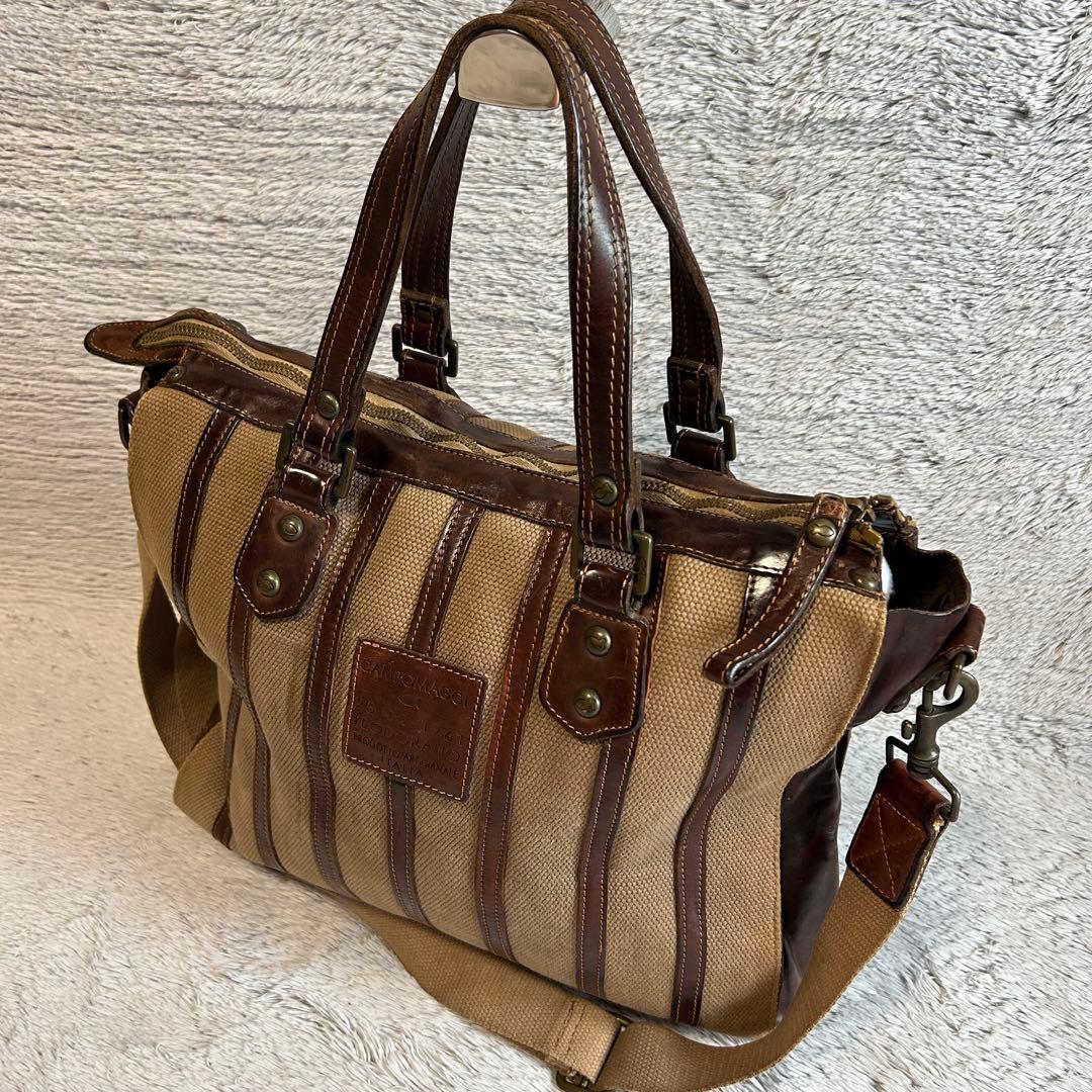 CAMPOMAGGI　カンポマッジ　2wayショルダーバッグ　トートバッグ