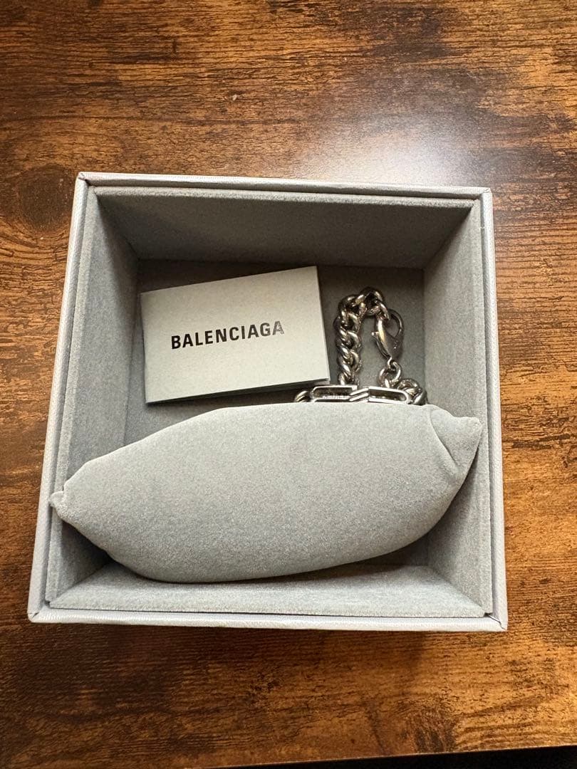 BALENCIAGA シルバーチェーンブレスレット最終値下げ