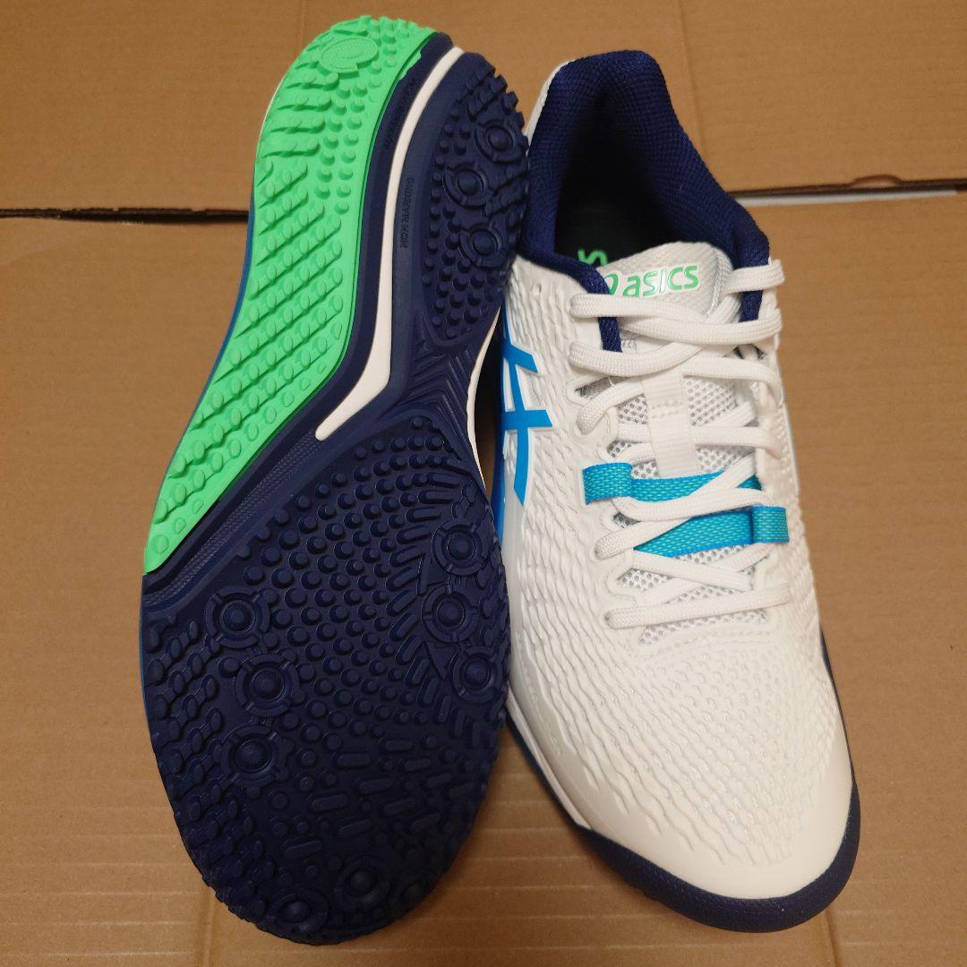 テニス　ASICS　ゲルレゾリューション9 OC wide 26.5cm