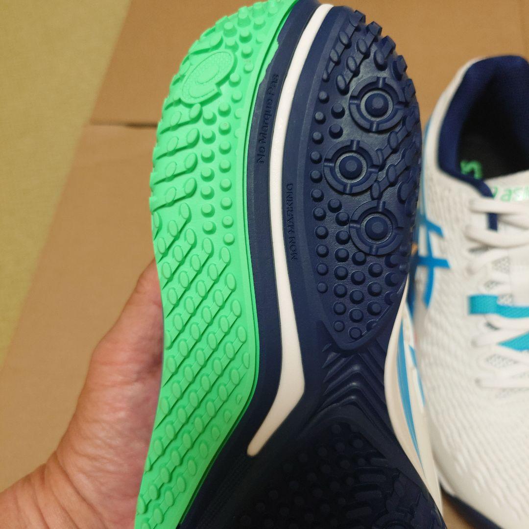 テニス　ASICS　ゲルレゾリューション9 OC wide 26.5cm