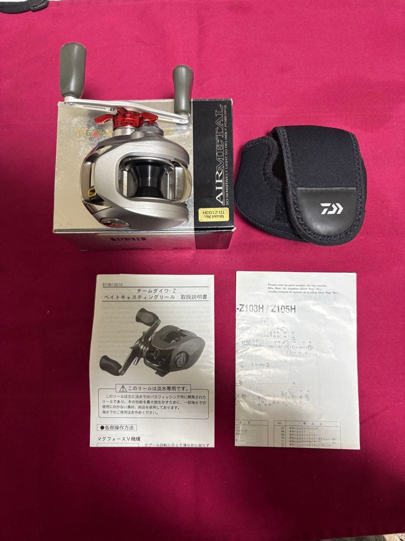 ダイワ TEAM DAIWA-Z TD-Z 103H ベイトリール 右ハンドル