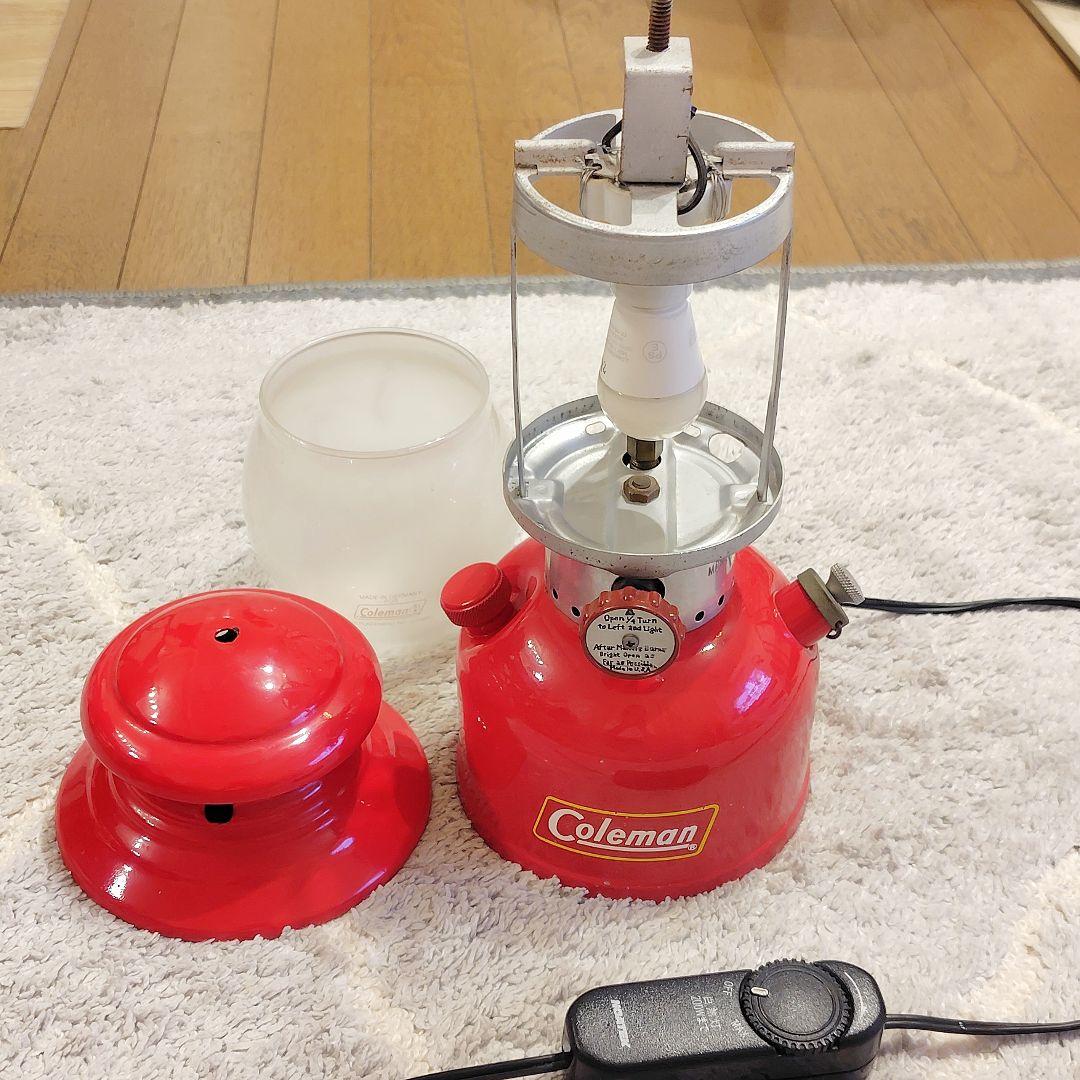 ■Coleman 200A改造■LED調光ランタン■クラシック■AC電源■一品物