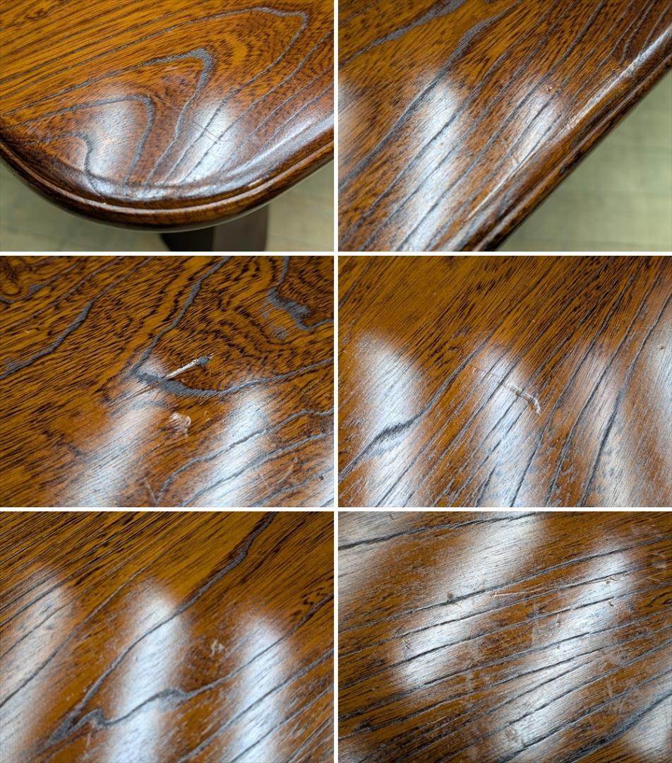 カリモク　欅　ケヤキ　折り畳み　座卓　座敷机　ローテーブル　和家具　座敷　和室