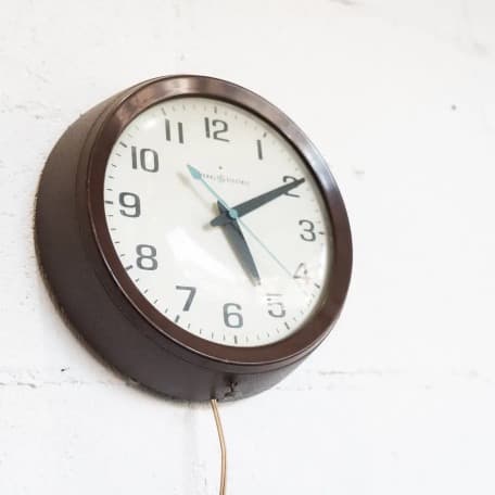 GE ゼネラルエレクトリック　スクールクロック