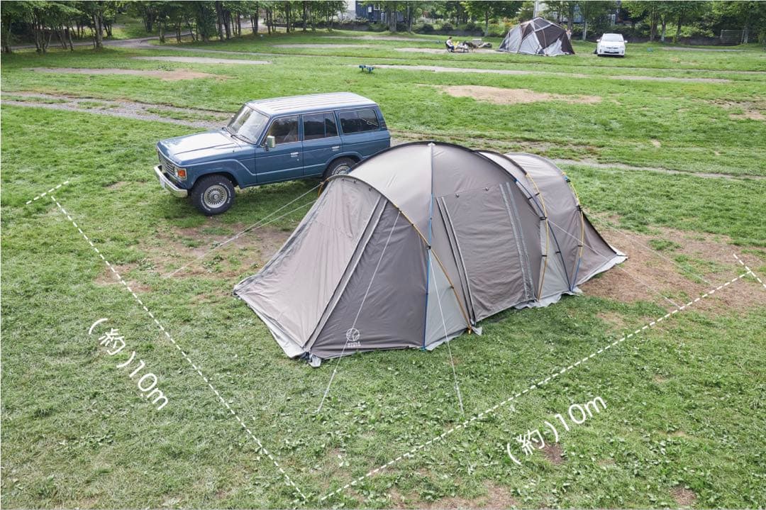 EARTH DURA W ROOM SC キャンプ テント 防虫 2ルーム