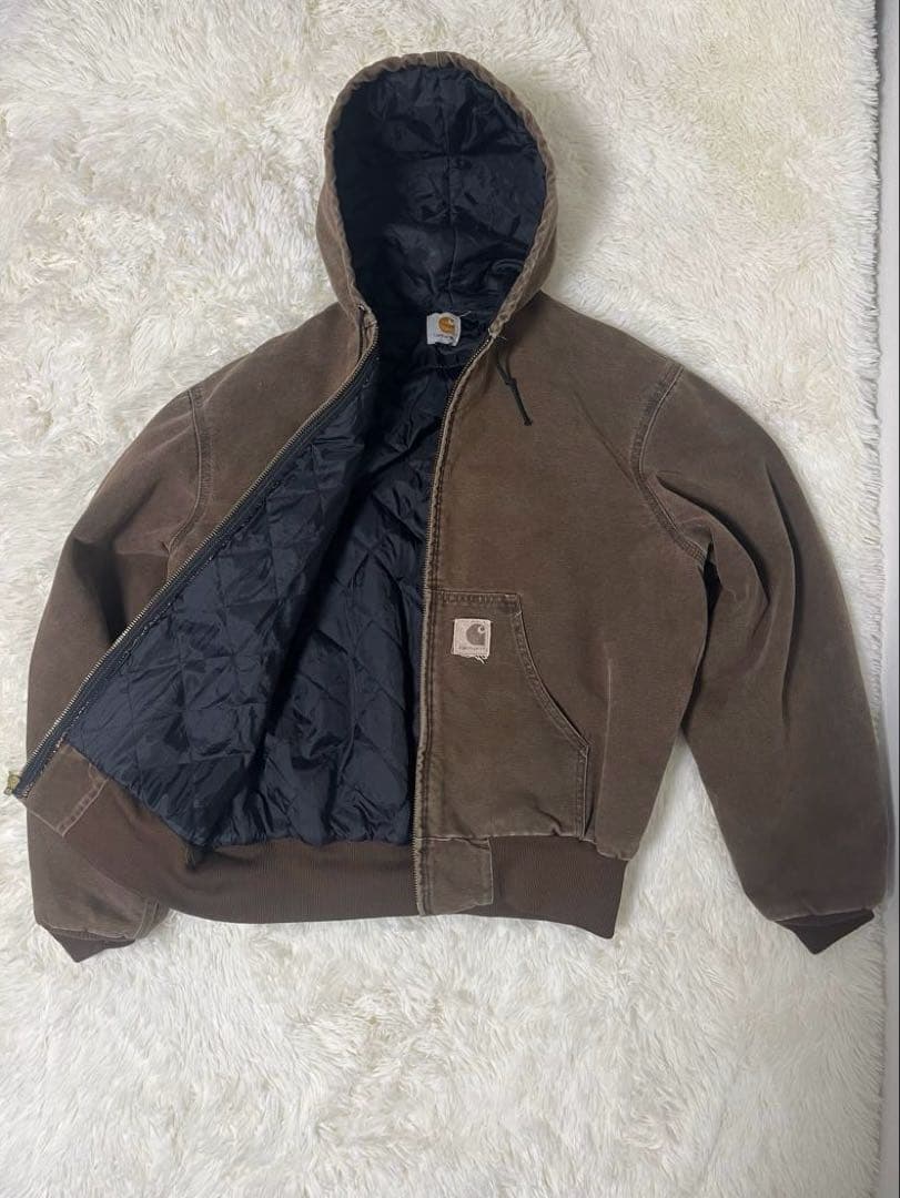 [美品]90s ゴールデンサイズ！　カーハート　アクティブジャケット　CHT 短