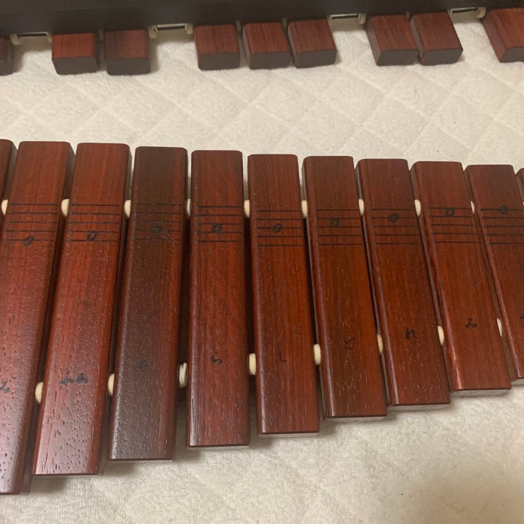 YAMAHA ヤマハ　TX-6 32音　 シロフォン 卓上木琴【マレット付】