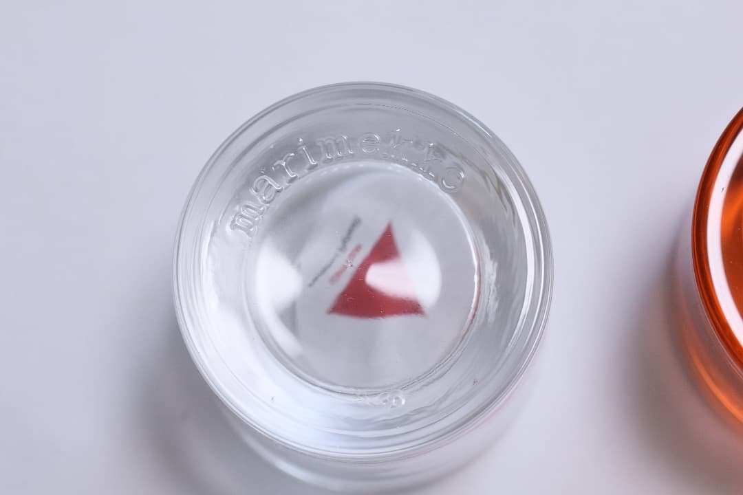 4338 kivi サーモンピンク　クリア　2個セット　