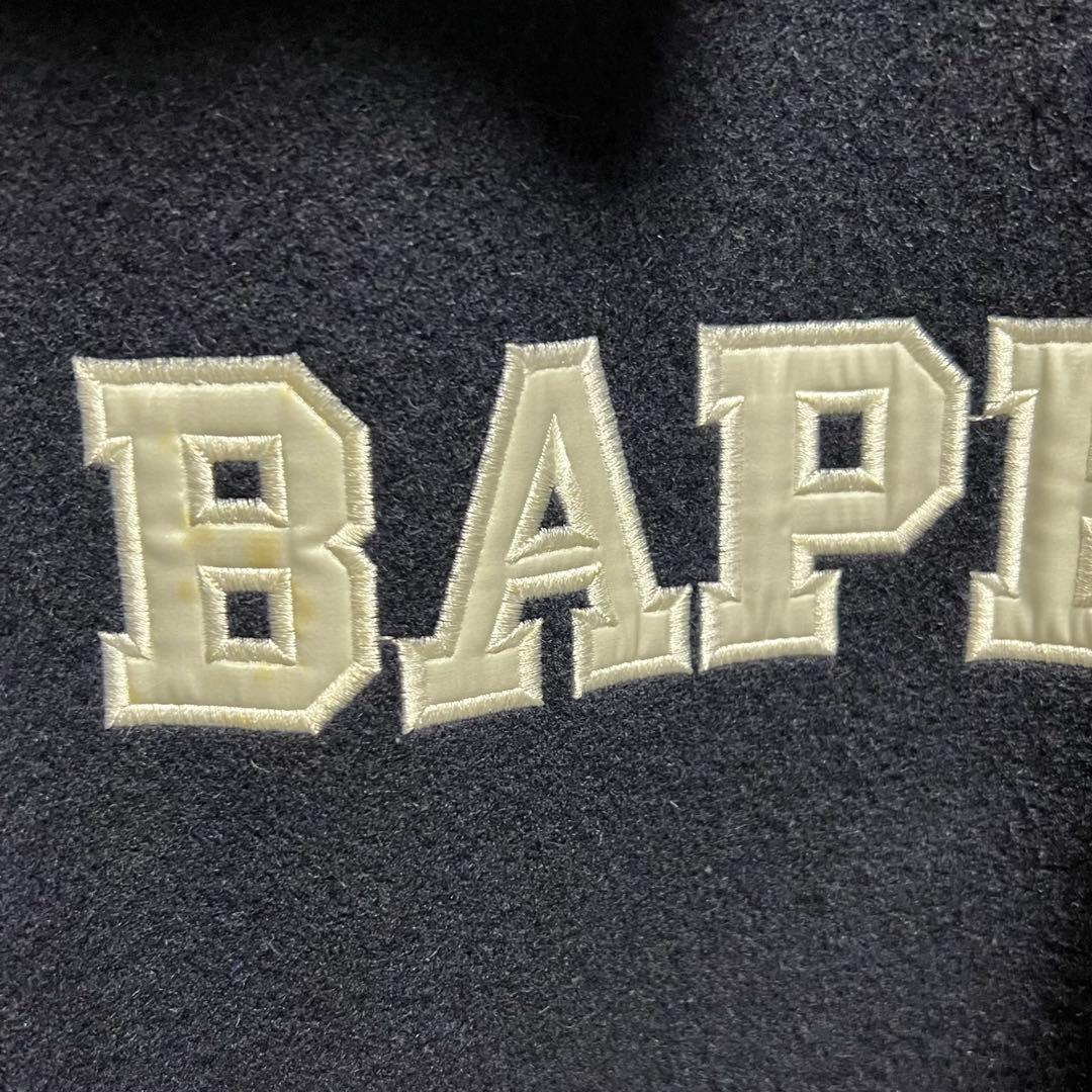 A BATHING APE ウールメルトンジャケット スポーツジャケット 90s