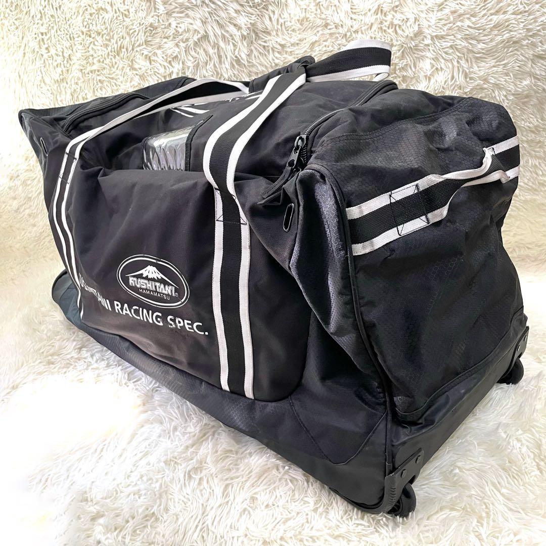 KUSHITANI クシタニ ボストンバッグ キャリー付 2way 大容量 黒