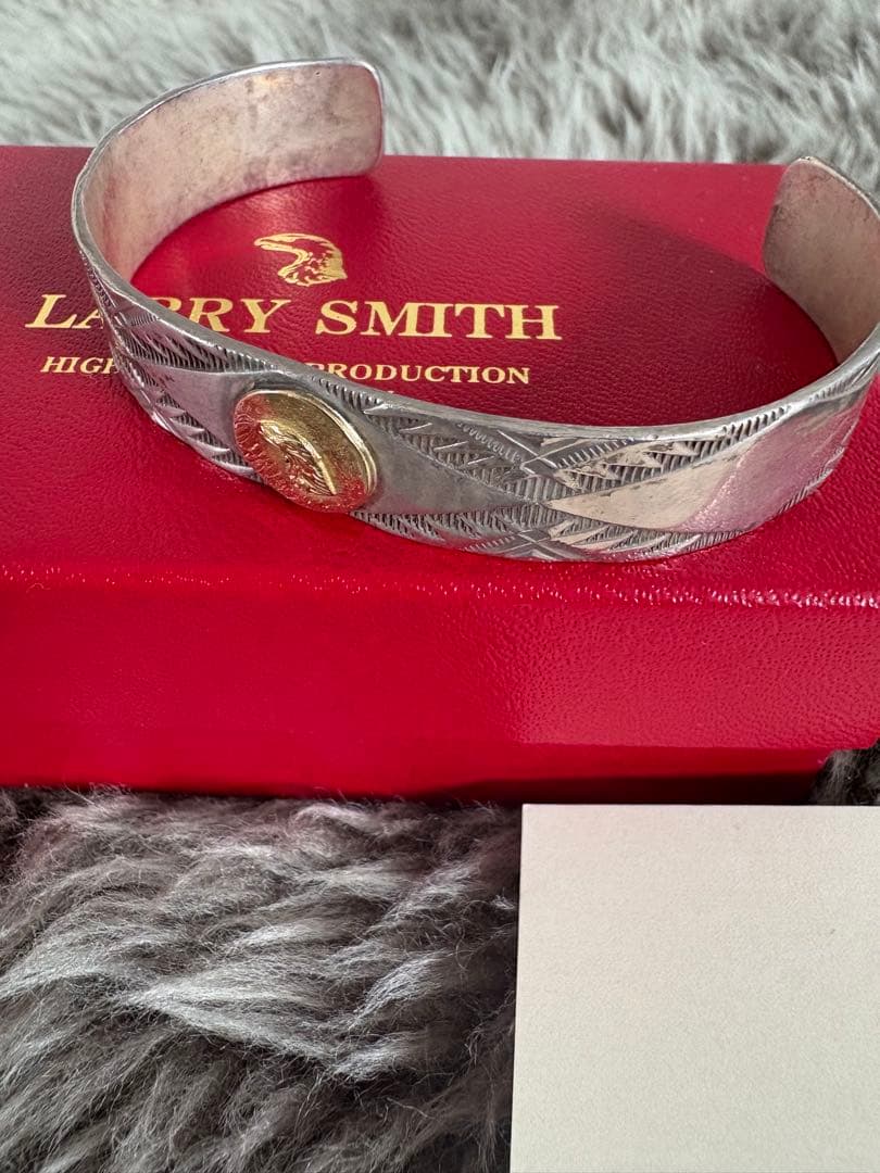LARRY SMITH ラリースミス ブレス バングル イーグル　金