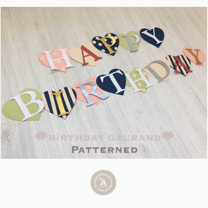 新作✩⋆バースデーガーランド（ネーム含む）