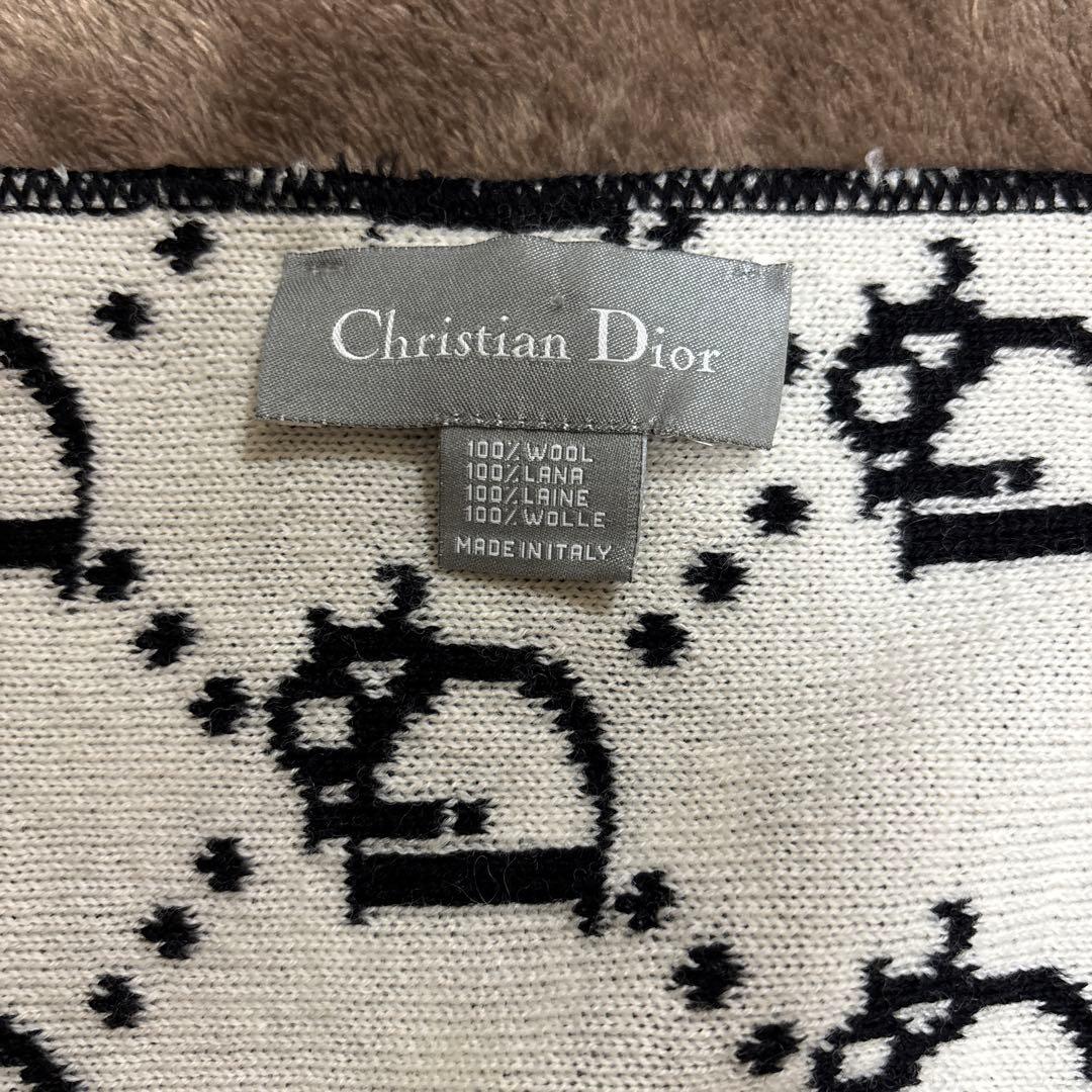 Christian Dior リバーシブルスカーフ