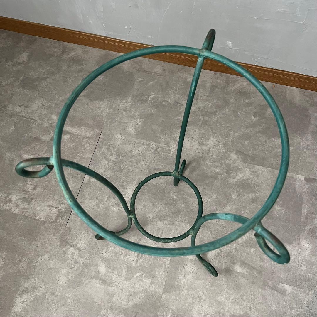 アンティーク アイアン 医療用 手洗いスタンド フラワースタンド 花台