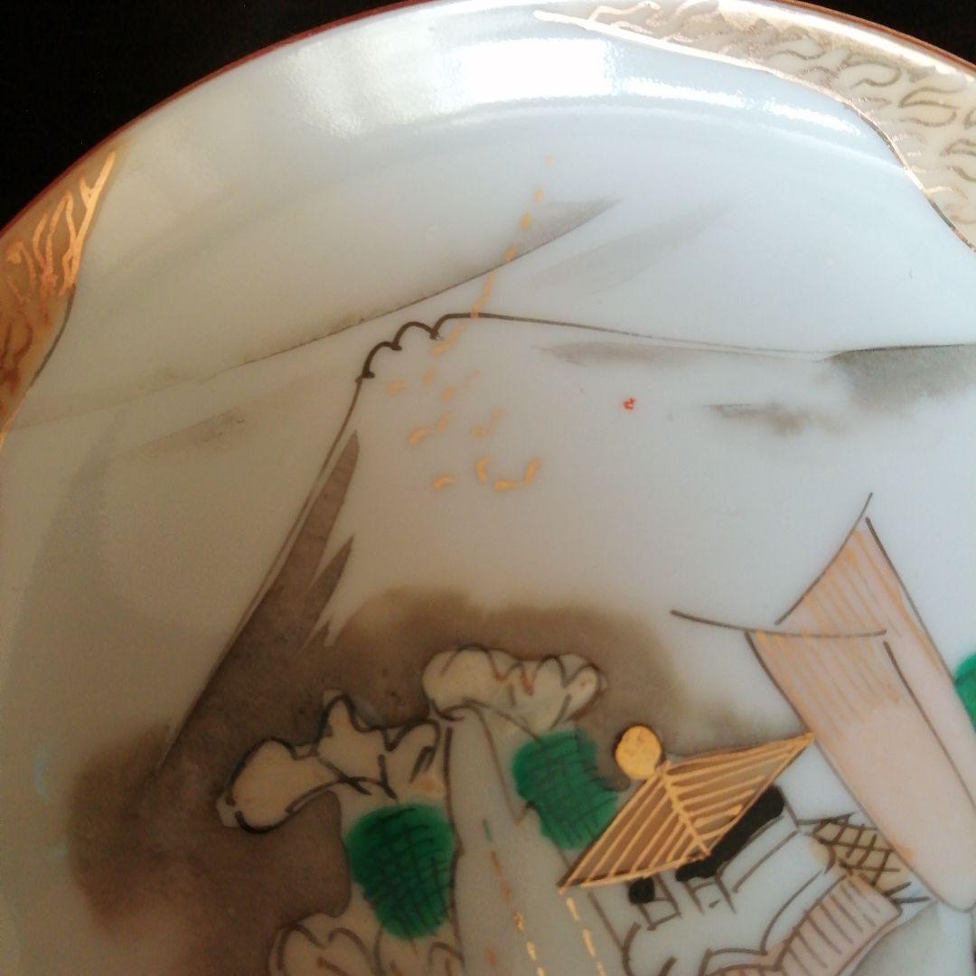 九谷焼　金彩小皿　30枚　13cm　明治期