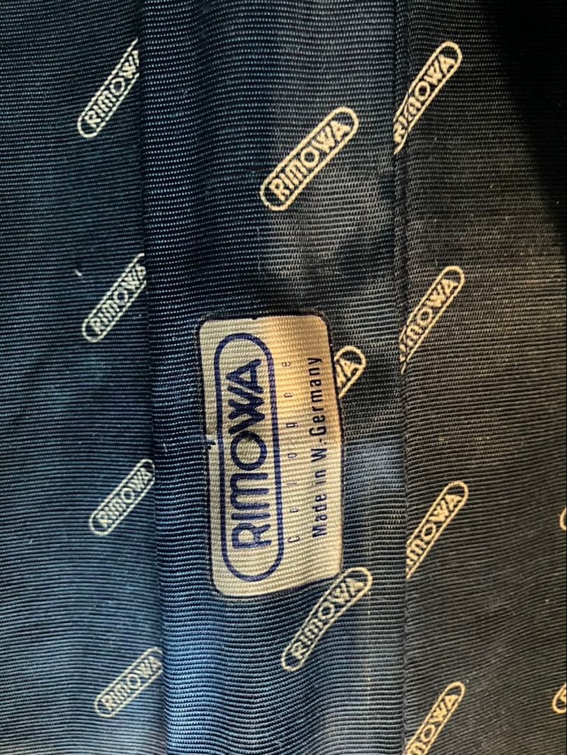 40年前リモアスーツケース2輪