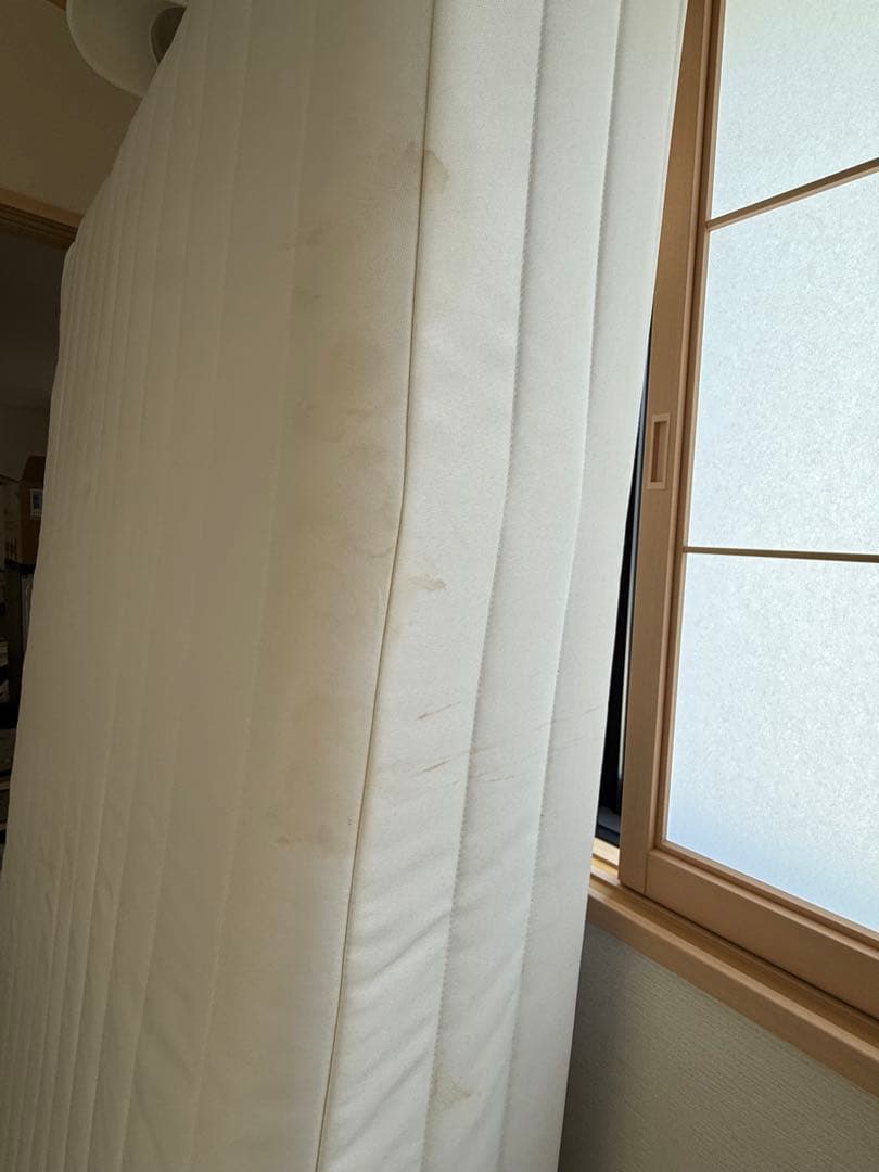 【kazu】無印良品　脚付きマットレス ベッド　スモール