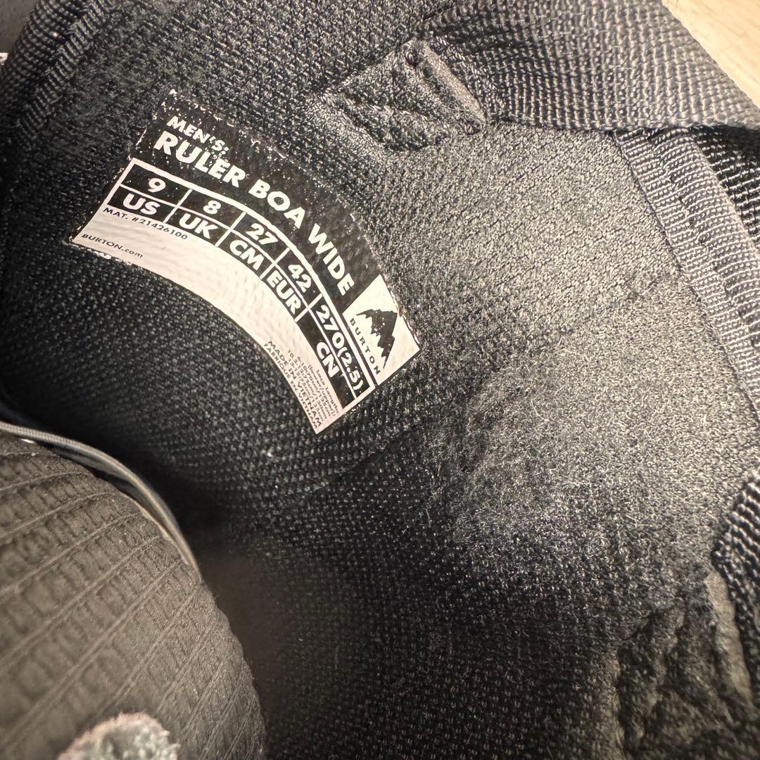 専用Burton RULER 27cm スノーボードブーツ
