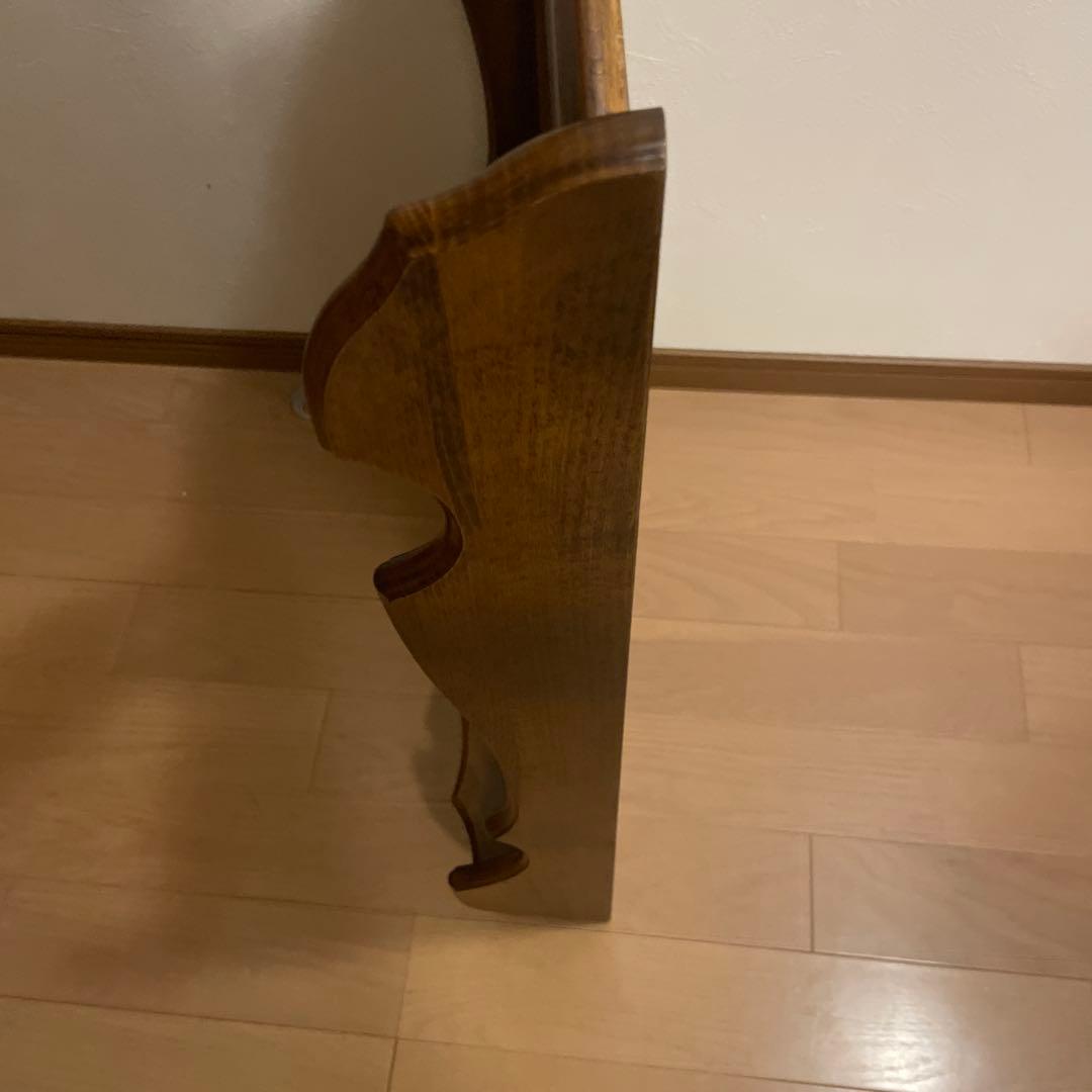 オールドカリモク　コロニアルシリーズ　壁掛けミラー