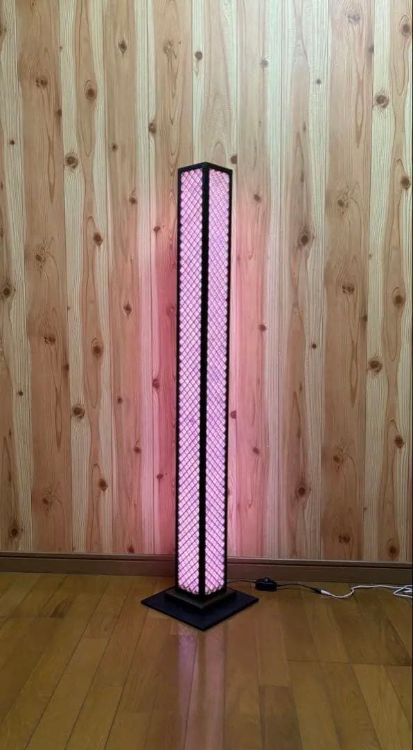 LEDスタンド照明　大パープル