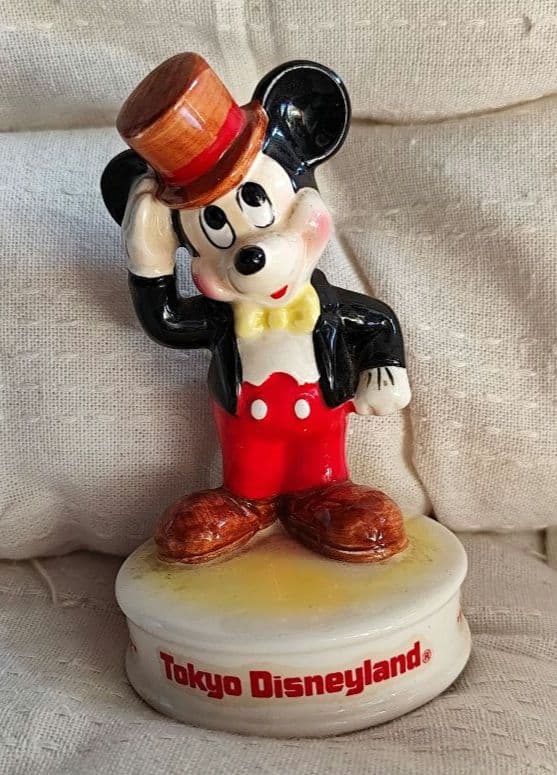 レトロ　ヴィンテージ　Disney　ディズニーランド ミッキーマウス オルゴール