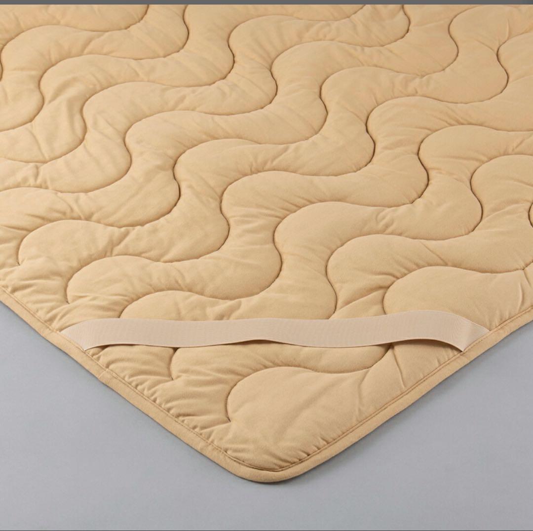 キャメル　敷きパッド　エクセレントパッド セミダブル　丸三綿業